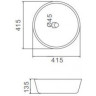 Раковина керамическая GAPPO GT105